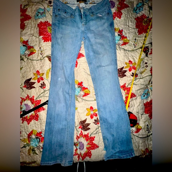 Blue Exchange Jeans Juniors Size 3 - Picture 1 of 7